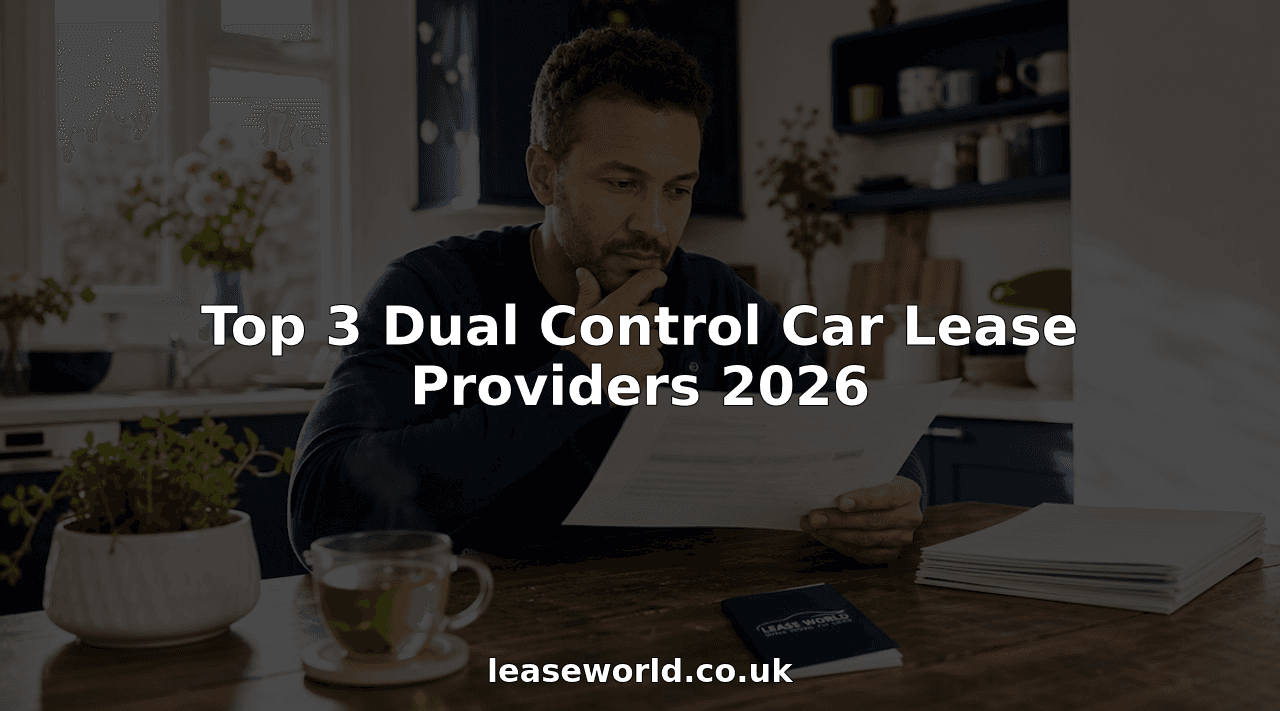 Top 3 Dual Control Car Lease Providers 2026