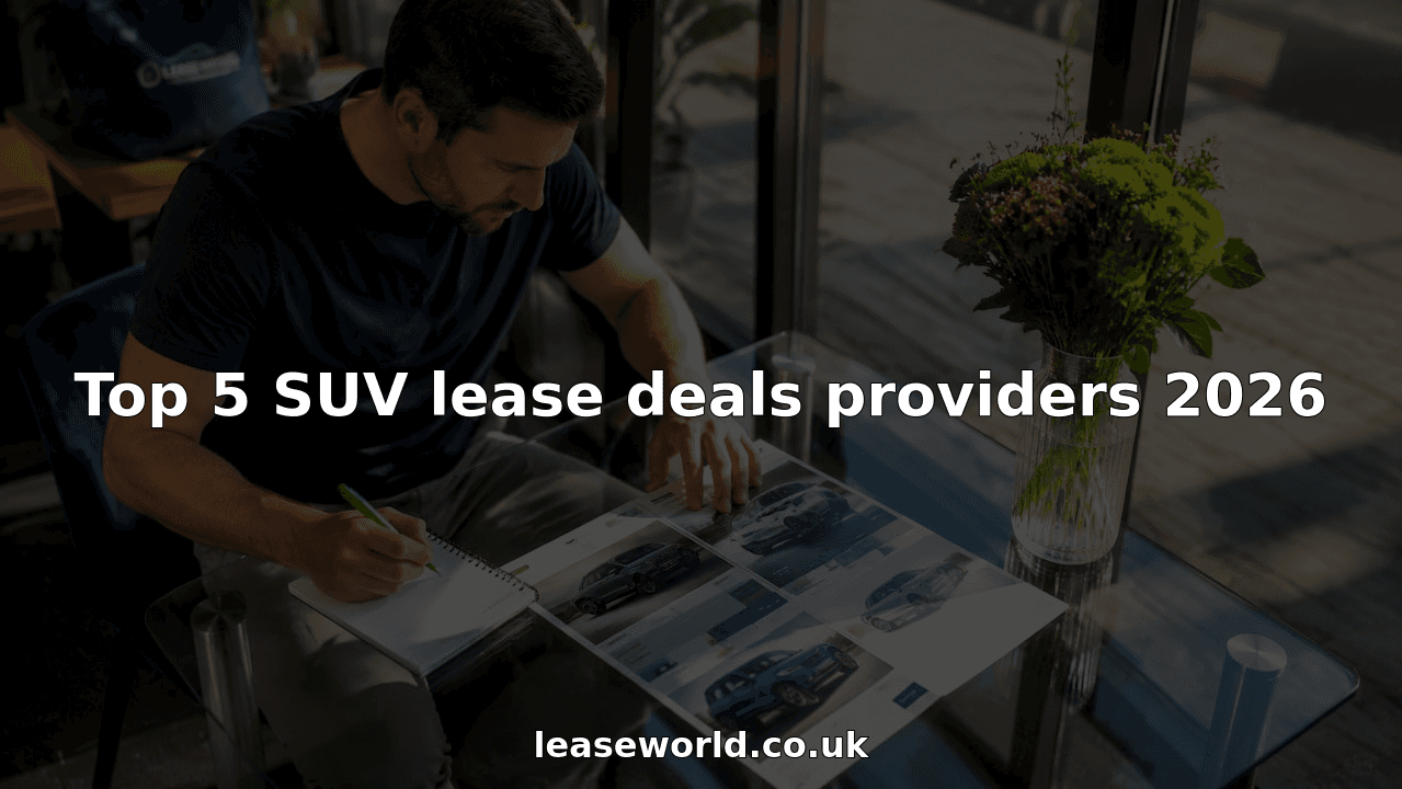 Top 5 SUV lease deals providers 2026