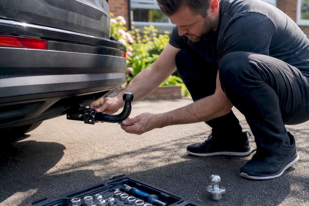 Towing with a lease car: what UK drivers are allowed to do