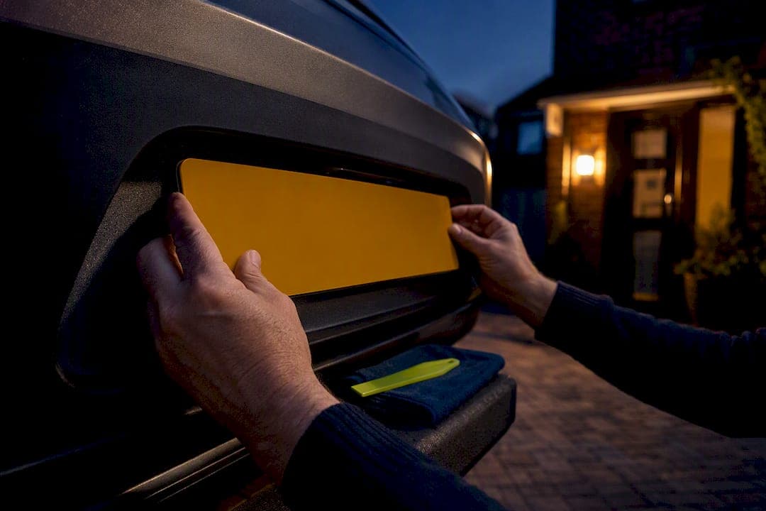 4–8 Weeks to Fit a Private Plate on a UK Lease Car