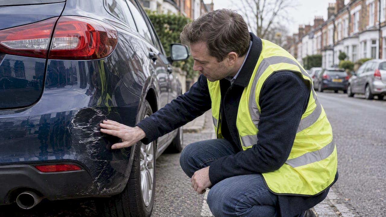 Accident in a Lease Car: What to Do and Who Pays